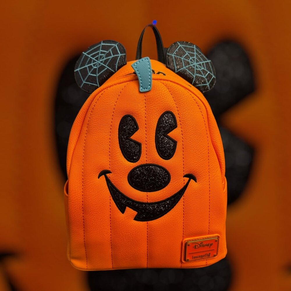Pumpkin Mickey Loungefly - Disney Parks Exclusive
